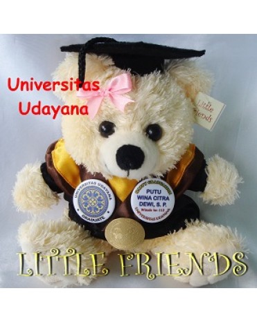 Boneka Wisuda Universitas Udayana - Pertanian (25 cm)